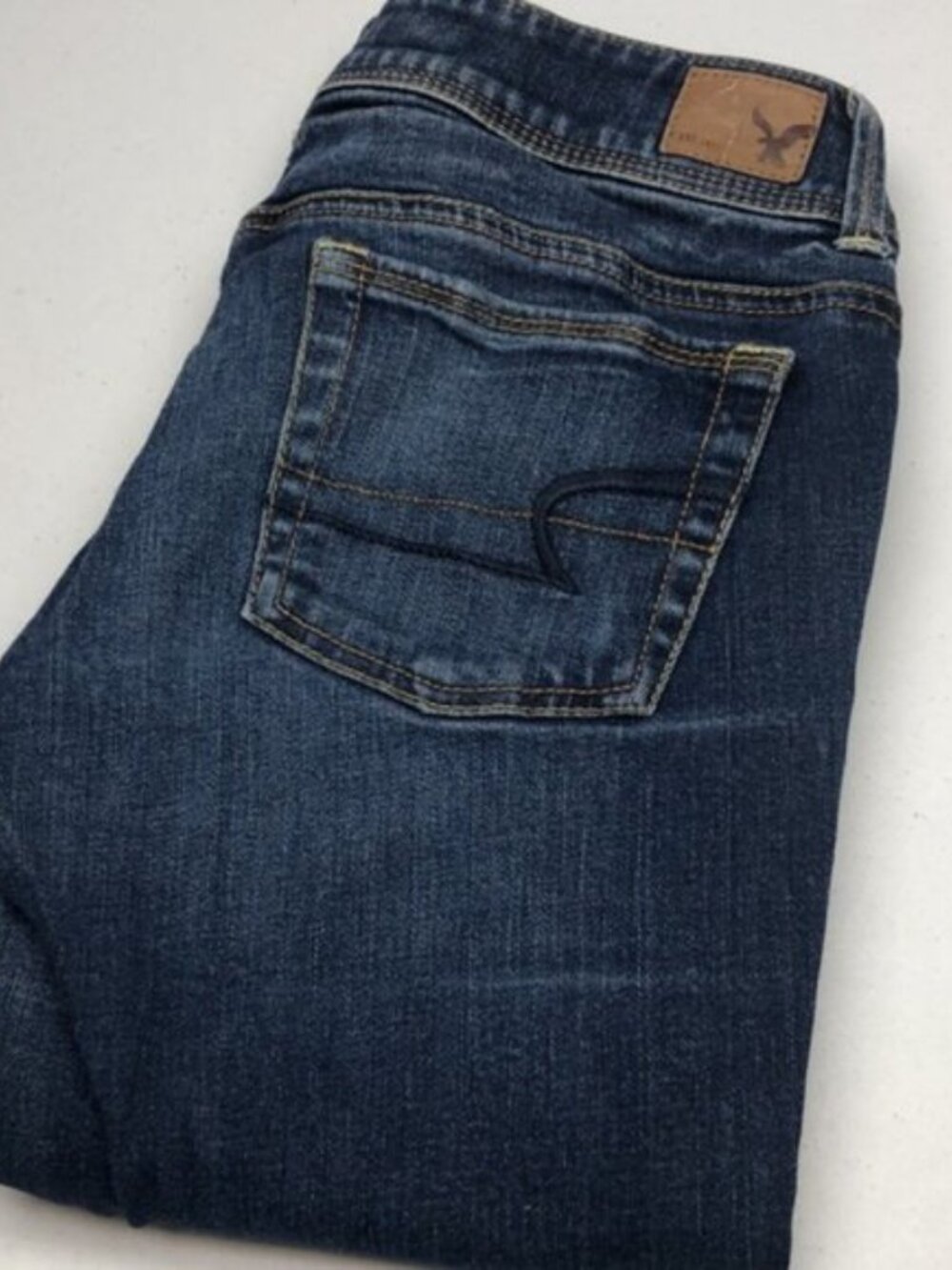 LIKE NEW AMERICAN EAGLE KICK BOOT STRETCH JEANS 4/26x30 🐎